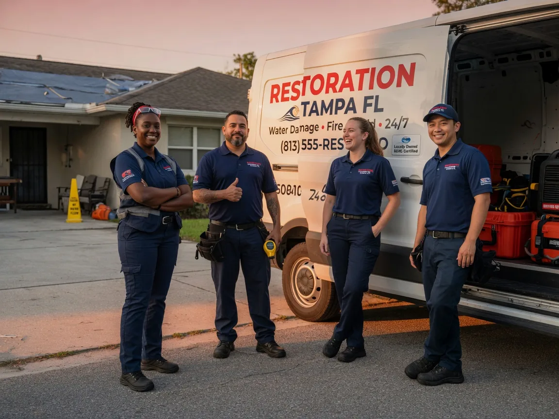 Water Damage Restoration company in Kinder, LA